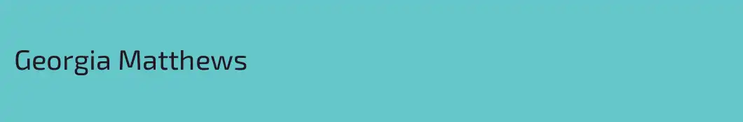 Georgia Matthews